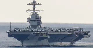 ৩০০ দিনের বেশি সমুদ্রে থেকে দেশে ফিরছে ইউএসএস জেরাল্ড আর ফোর্ড